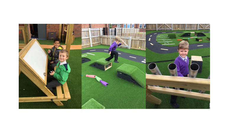 Early Years EYFS outdoor area