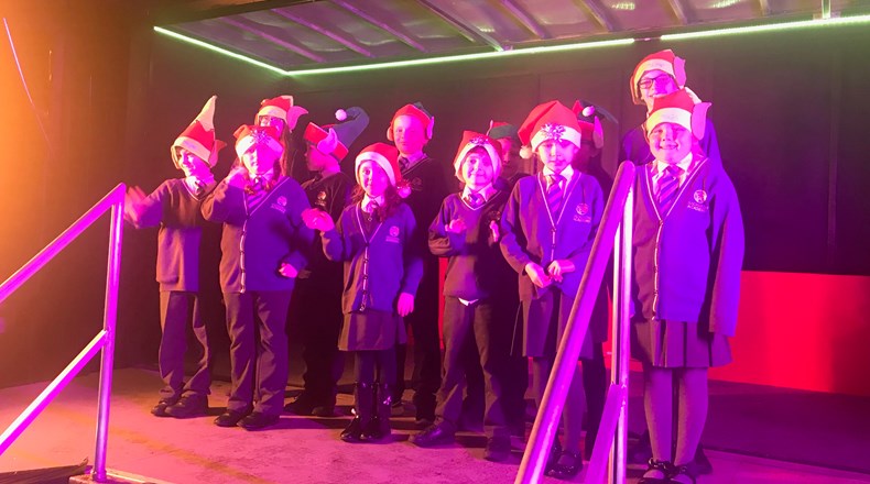 Christmas choir performance 
