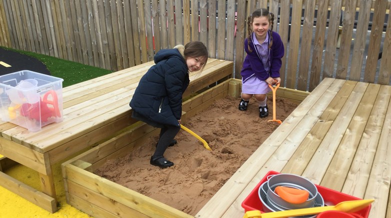 Early Years EYFS outdoor area