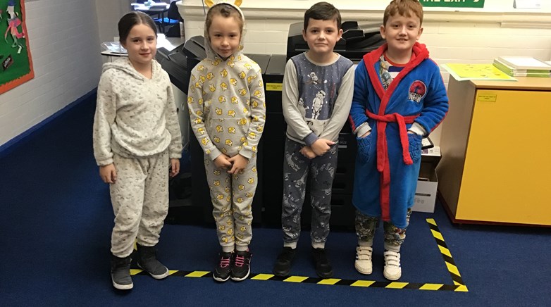 Pupils chill for Children in Need.
