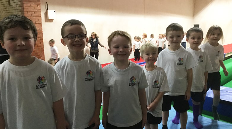 Fun at gymnastics festival