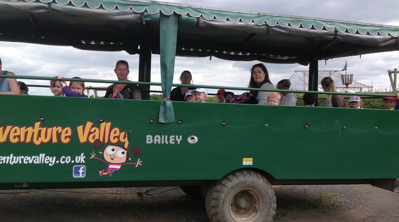 Nursery have fun at Adventure Valley