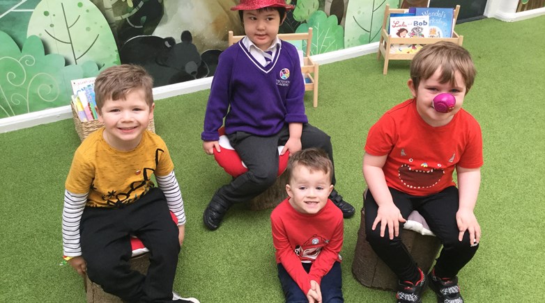 Sacriston Academy Red Nose Day 2021