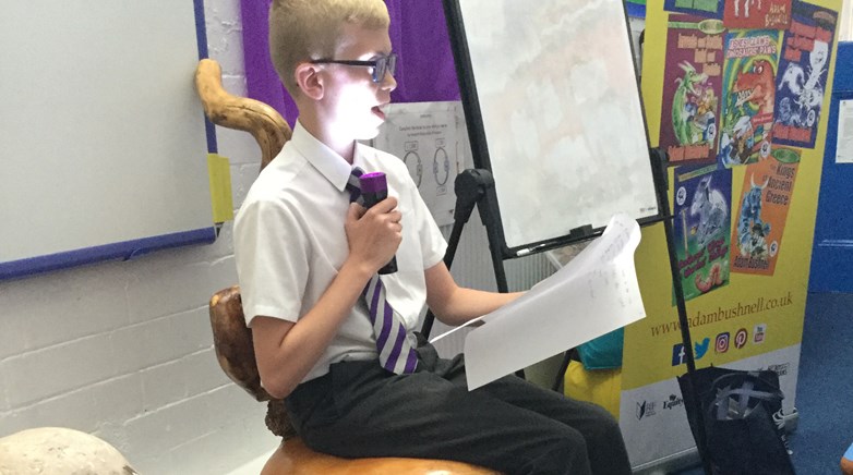 Author Adam Bushnell comes to Sacriston