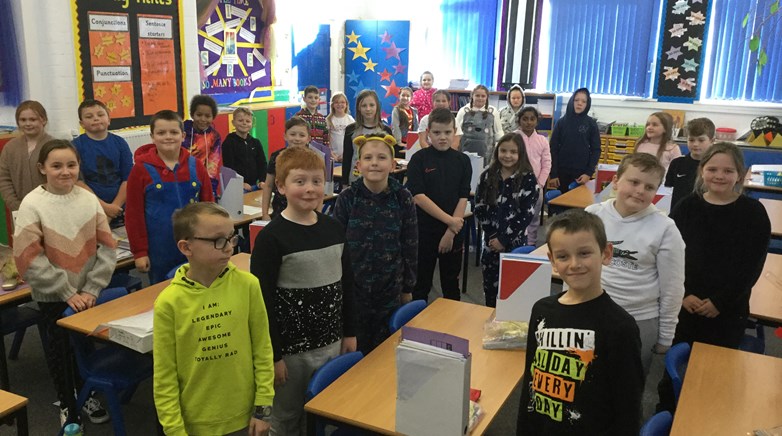 Pupils chill for Children in Need.