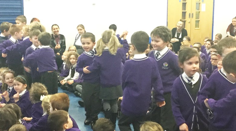 Celebrations for Ms Inkster! 