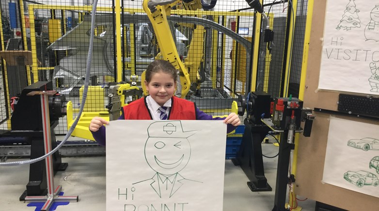 Pupils complete a shift at Nissan! 