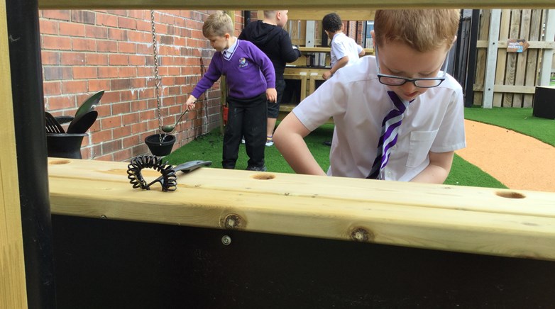Early Years EYFS outdoor area