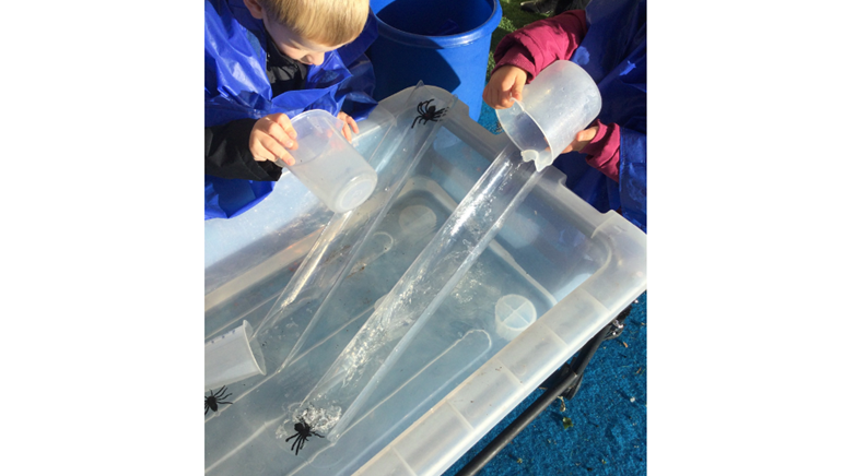 Sacriston incy wincy spider