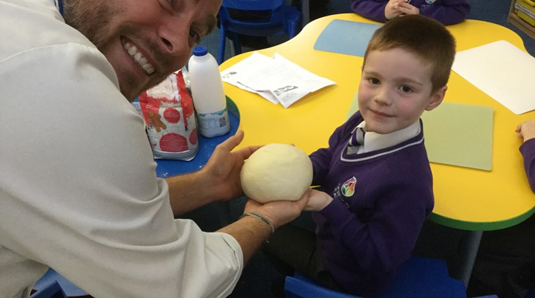 Nick the Chef visits Sacriston Academy