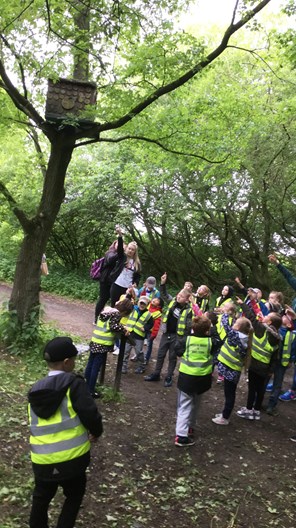 Year 1 visit Hardwick Park