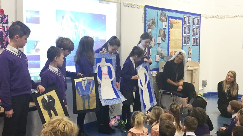 Celebrations for Ms Inkster! 