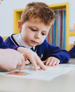 Sacriston Academy classroom