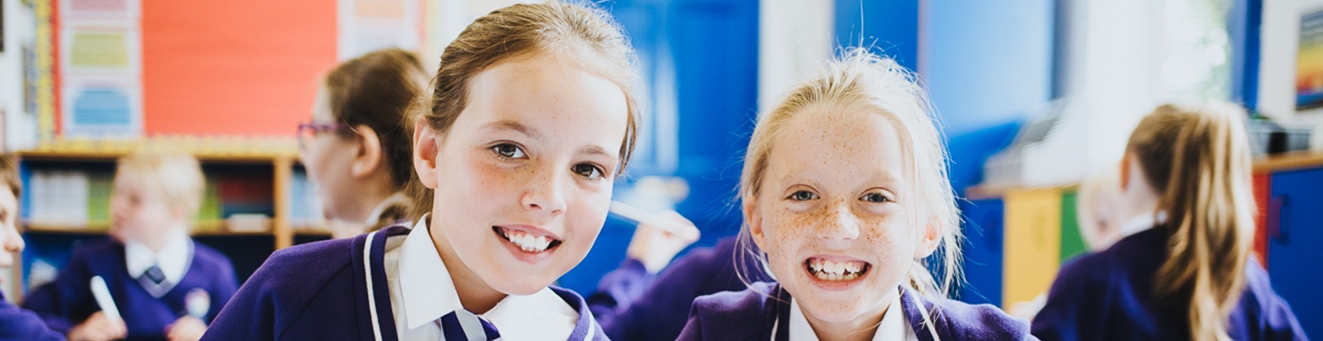 Sacriston Academy - Class Friends posed