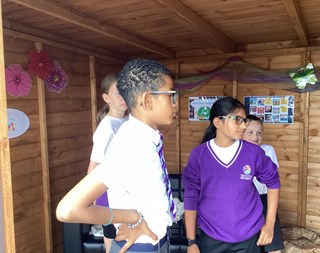 Reading shed