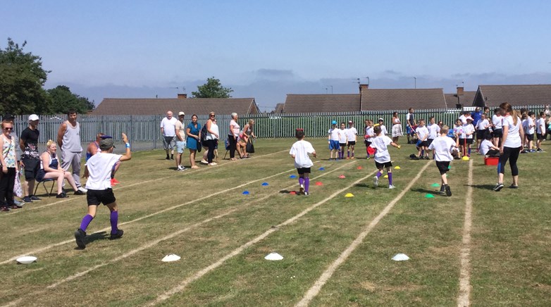 Sacriston sports day 2018