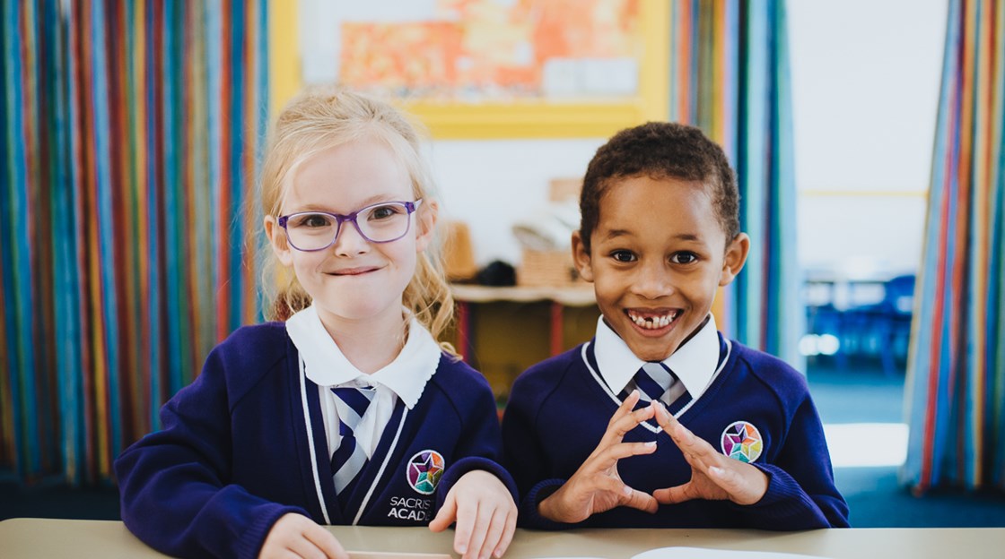 Sacriston Academy classroom