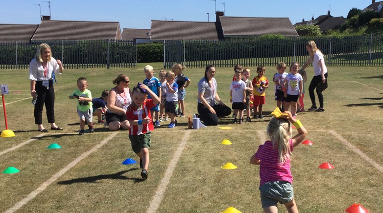 Sacriston sports day 2018