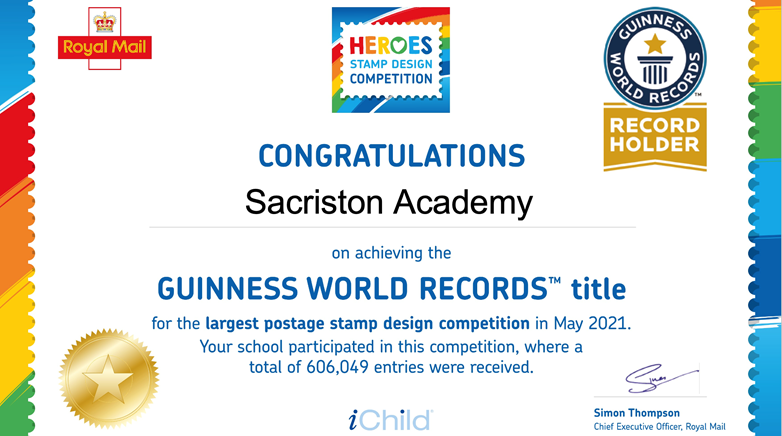 Royal Mail Heroes Stamp Competition