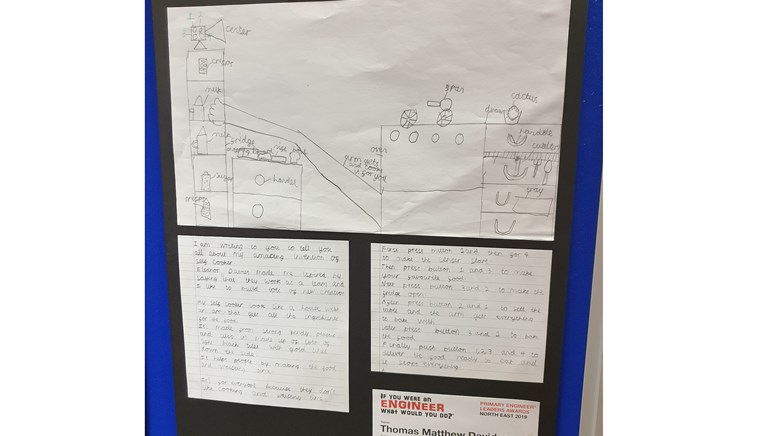 Sacriston primary engineering awards