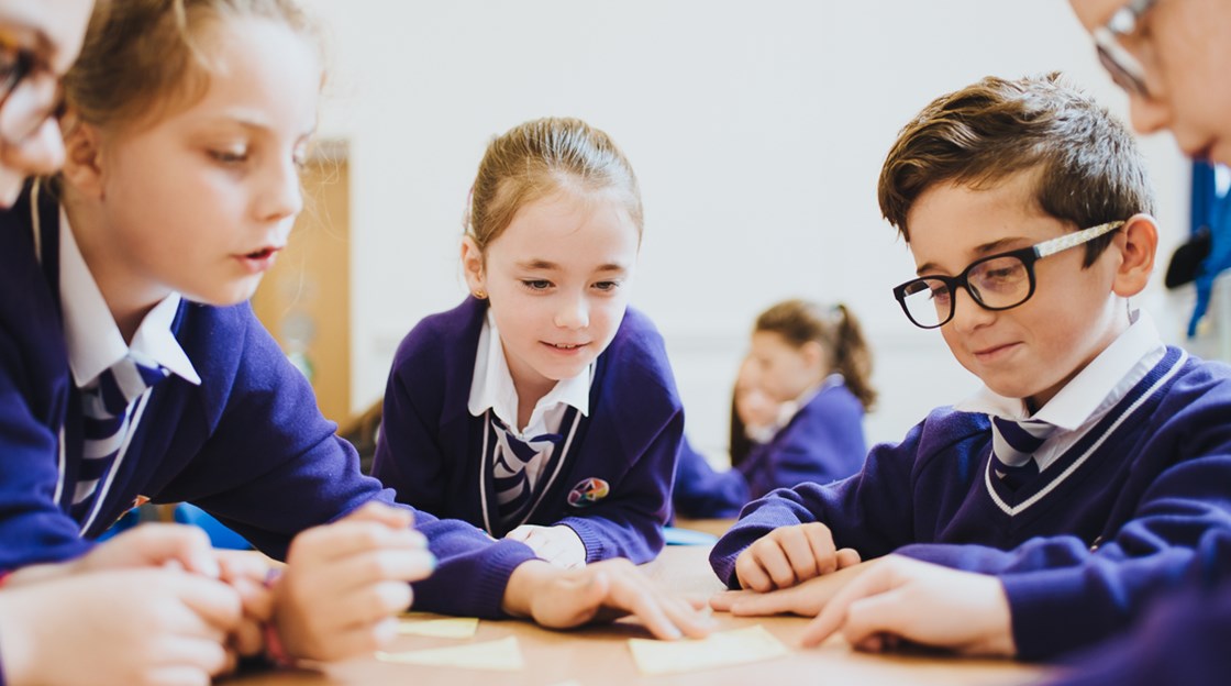 Sacriston Academy classroom