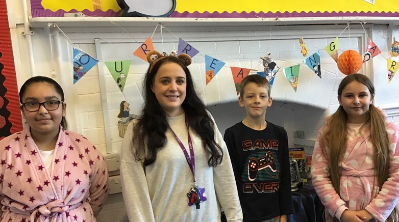 Pupils chill for Children in Need.