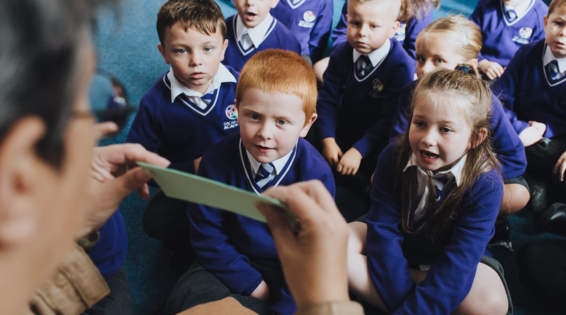 Sacriston Academy classroom
