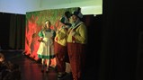 Panto visits Sacriston Academy