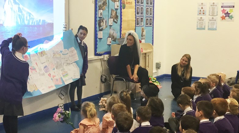 Celebrations for Ms Inkster! 