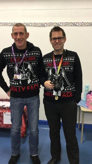 Christmas jumper day -