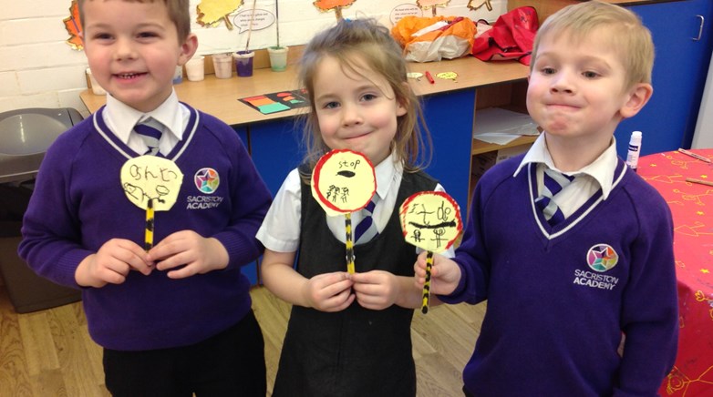 Reception wise up about road safety