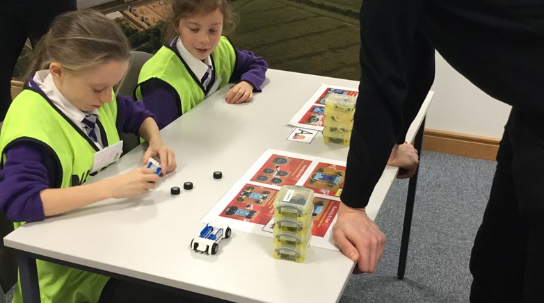 Pupils complete a shift at Nissan! 