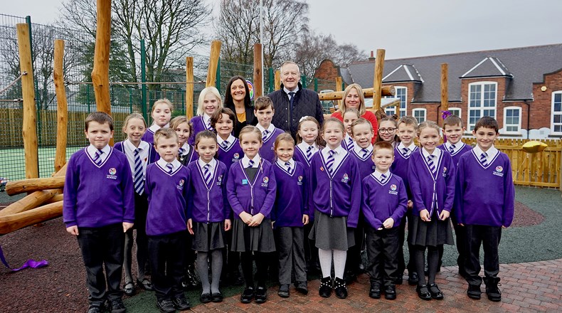 New adventure playground unveiled at Sacriston Academy