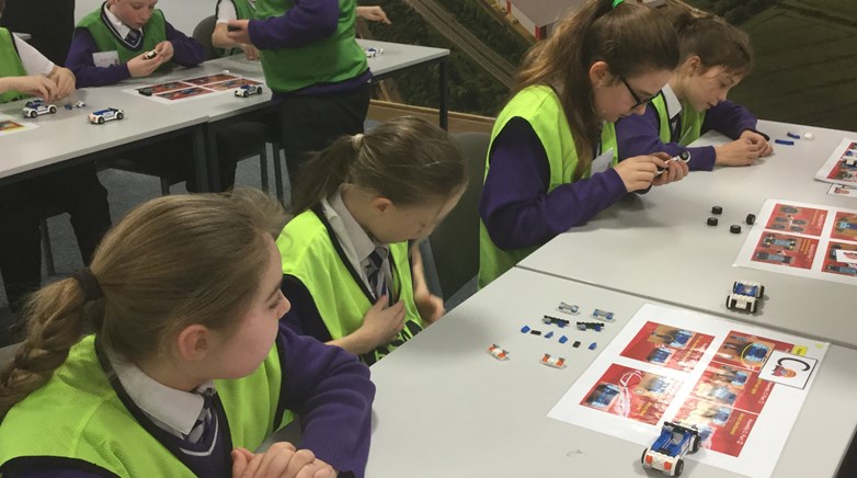 Pupils complete a shift at Nissan! 