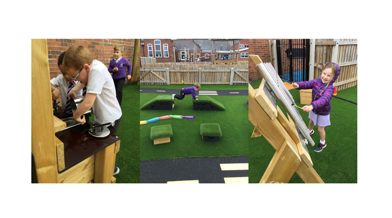 Early Years EYFS outdoor area
